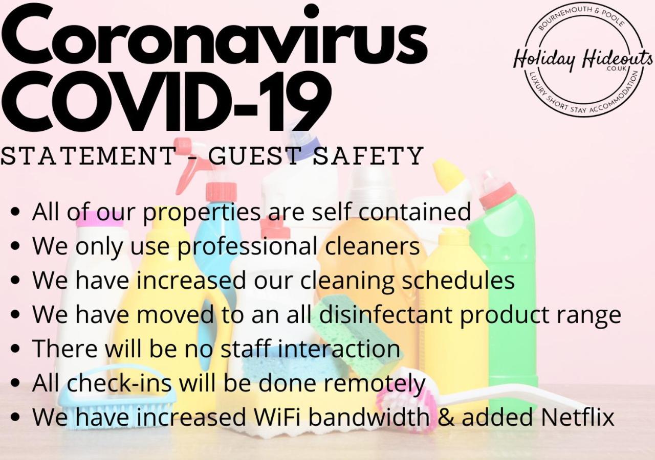 Trendy Urban Industrial Apartment - Great Location - Parking - Fast Wifi - Smart Tv - Beautiful 2 Double Bedroom Apartment Sleeps Up To 4! Борнмут Экстерьер фото